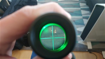 Image 3 for CV Life 2.5-10X40 Scope met laser en tweekleurig verlicht richtkruis