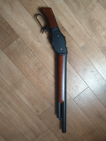 Bild 2 für M1887 Terminator 2 Lever Action Gas Airsoft Shotgun by S&T (Model: Standard)