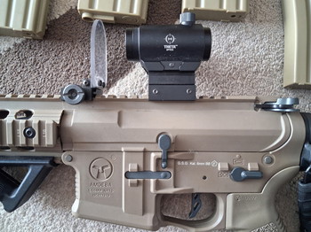 Afbeelding 2 van Softair Ares Amoeba M4 EFC-System S-AEG Dark Earth   + umfangreichen Zubehör