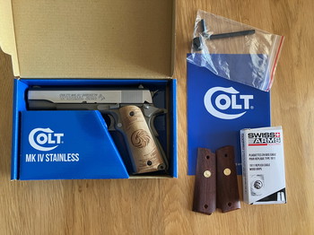 Afbeelding 3 van Colt 1911 MKIV Stainless - Cybergun (CO2)