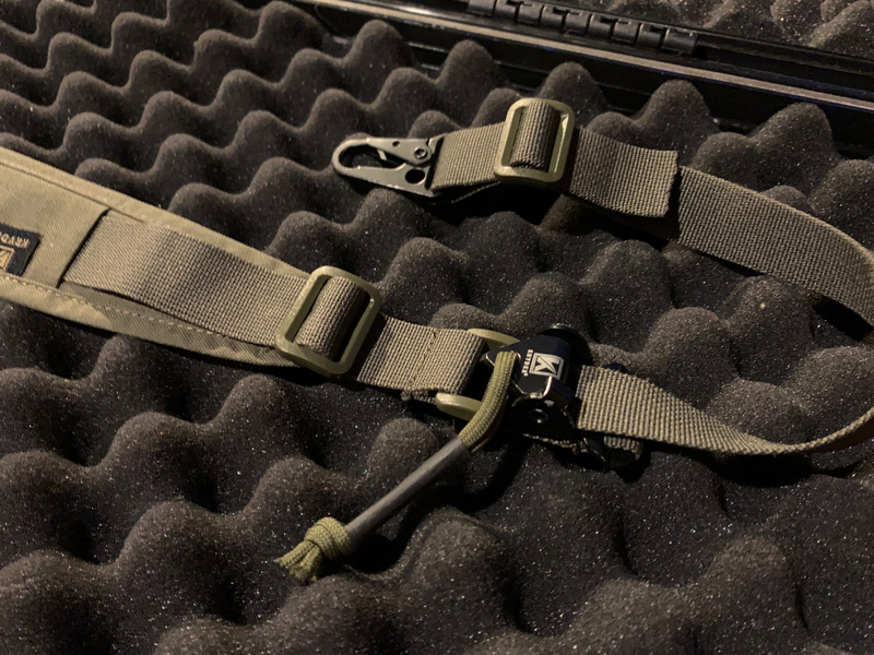 Afbeelding 1 van Krydex 2 point sling ranger green met snelverstelling