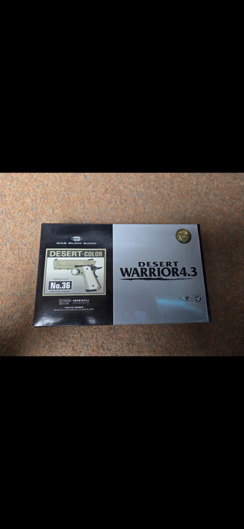 Image 4 pour Tokyo Marui 1911 Desert warrior 4.3 GBB