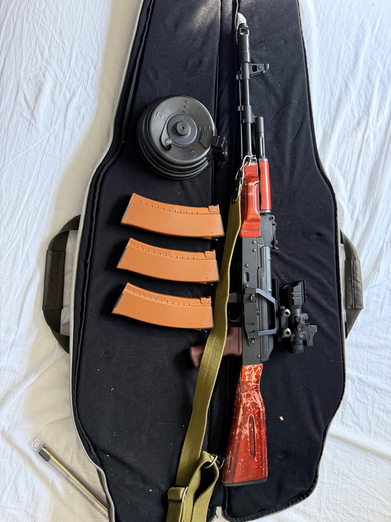 Imagen 1 de LCT AK74 AEG + extra's