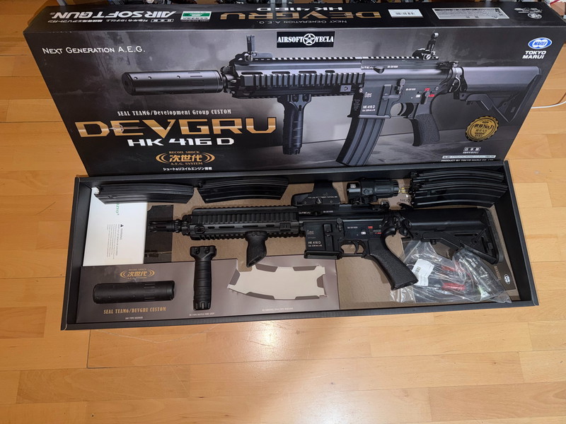 Image 1 for Réplica de airsoft Tokyo Marui HK 416 D Devgru.