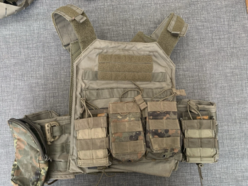 Imagen 2 de Lindnerhof Plattenträger Gen V Steingrau Bundeswehr Original KSK EGB Gebraucht