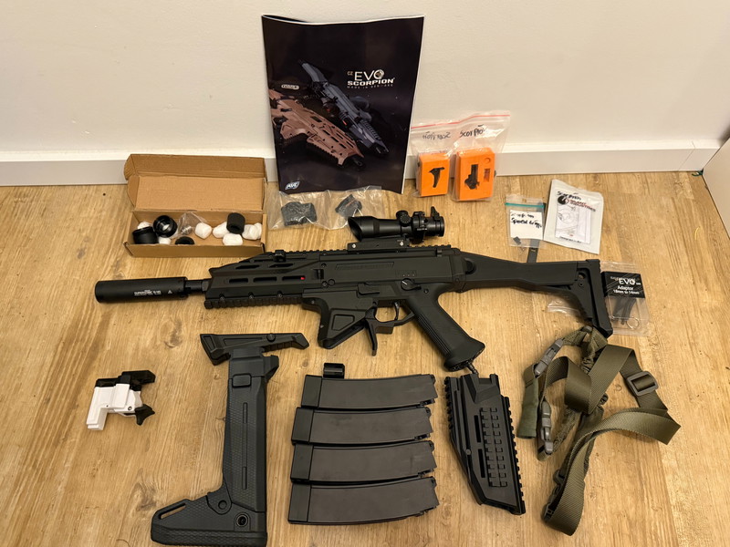 Image 1 for ASG Scorpion Evo HPA F marked Semi Only wolverrine inferno gen 2 zhukov stock