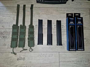 Afbeelding van 3 lekvrije Vorsk VMP-1 magazijnen incl. pouches