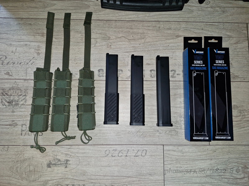 Image 1 pour 3 lekvrije Vorsk VMP-1 magazijnen incl. pouches