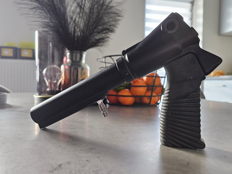 Image 1 for Golden eagle hpa/gas m4 stock adapter voor de tm m870 shotgun series