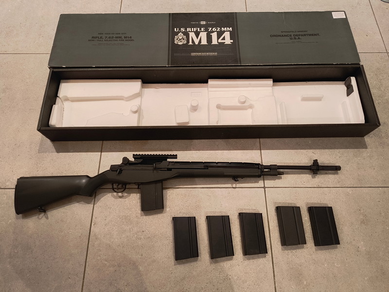 Image 1 for TM M14 + 6 mags + battery + box