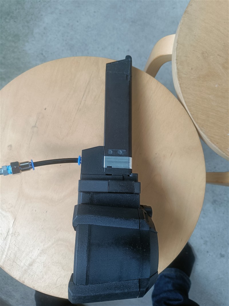 Image 1 pour KWA vector BlackVariable HPA drum adapter+drum