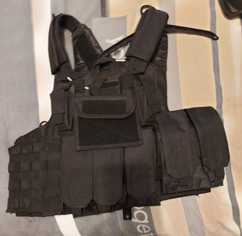Imagen 2 de Gilet tactique noir et lunettes de protection ROYAL +