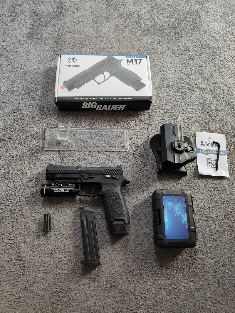 Image 1 for Sig Proforce M17 GBB/C02 met extra's