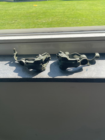 Image 2 for ARM next headset helmet mounts in kleur groen