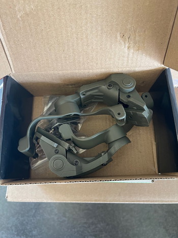 Image 3 for ARM next headset helmet mounts in kleur groen