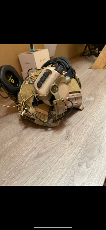 Image 4 for ARM next headset helmet mounts in kleur groen