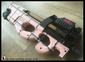 Image 2 pour Classic Army P-90 custom Hello Kitty 10th Anniversary