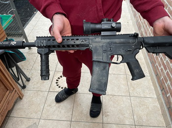 Bild 2 für Lancer tactical M4 met alle benodigdheden