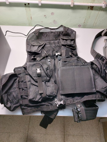 Image 4 for Tactical vest Mil-tec met heel veel verschillende accessoires