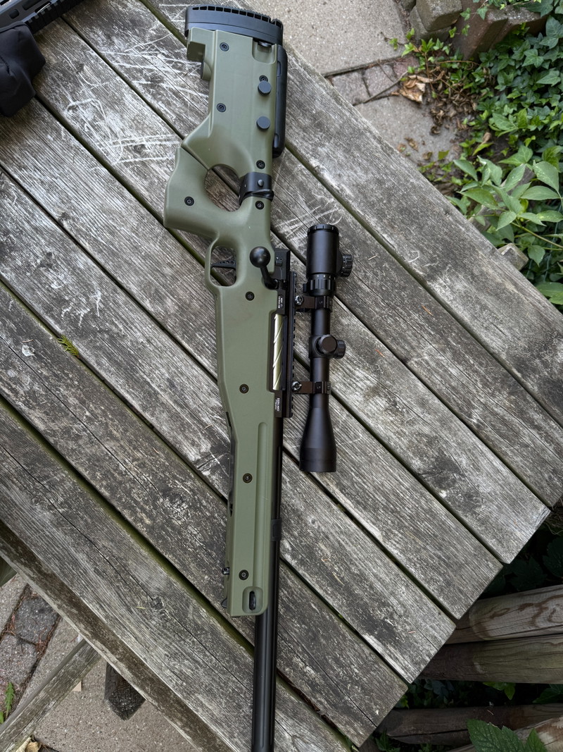 Imagen 1 de Novritsch SSG96 Mk2 Set incl. Silo Scope, Short & Long Barrel + 5 Mags!