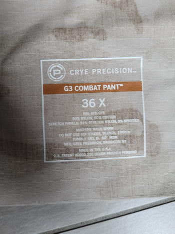 Afbeelding 3 van Crye Precision G3 combat pants 36X