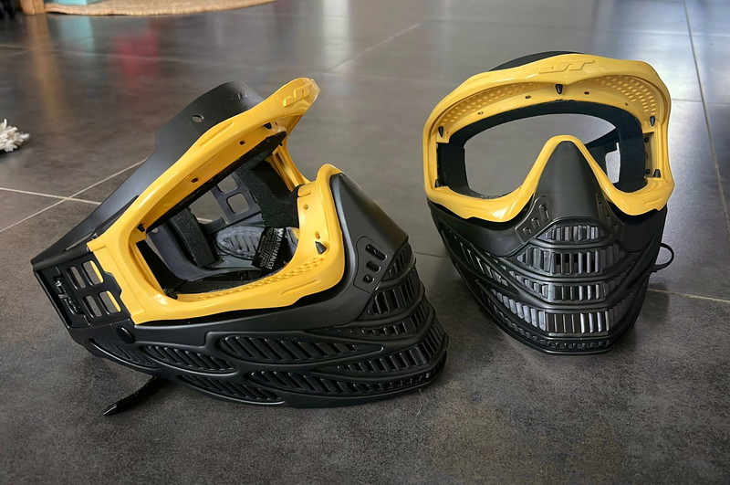 Image 1 for JT Paintball Yellow Dyed Frame (Paintball Retro)