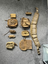 Afbeelding van Lot Tan/black pouches & overig