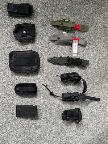 Afbeelding 4 van Lot Tan/black pouches & overig