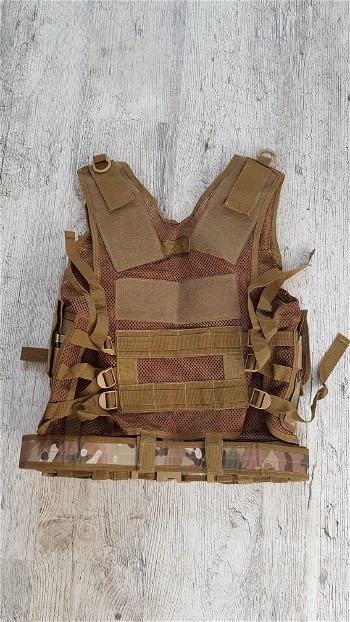 Image 2 for Nieuw multicamo tactical airsoft vest