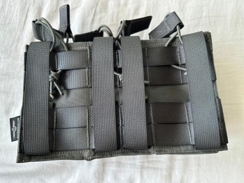 Image 2 for Invader Gear 5.56 Triple Direct Action Mag Pouch - Wolf Grey