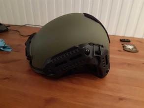 Image for PTS MTEK FLUX OD/GREEN HELMET