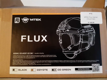 Image 3 for PTS MTEK FLUX OD/GREEN HELMET