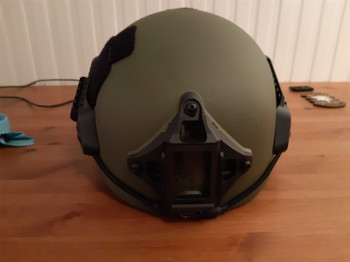 Image 4 for PTS MTEK FLUX OD/GREEN HELMET