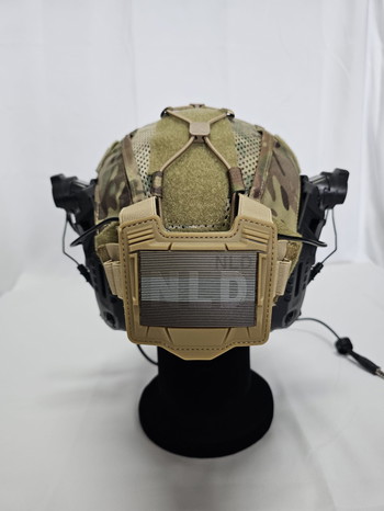 Image 5 for Volledig headgear set met Dual-PTT, Zo goed als nieuw!