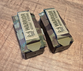 Image 3 pour Warrior Assault Single Snap Mag Pouch 9mm Short Multicam 2X