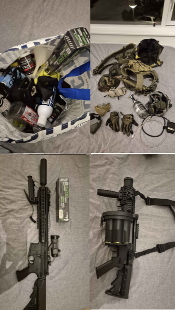 Image 3 pour Complete airsoft set te koop