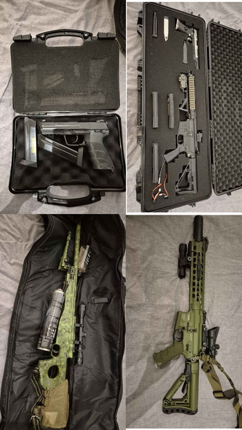 Image 4 pour Complete airsoft set te koop