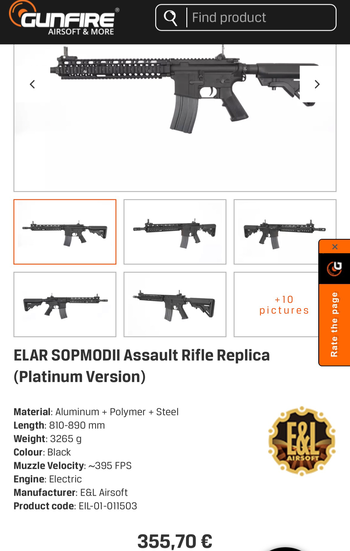 Bild 4 für MK18 E&L Platinum