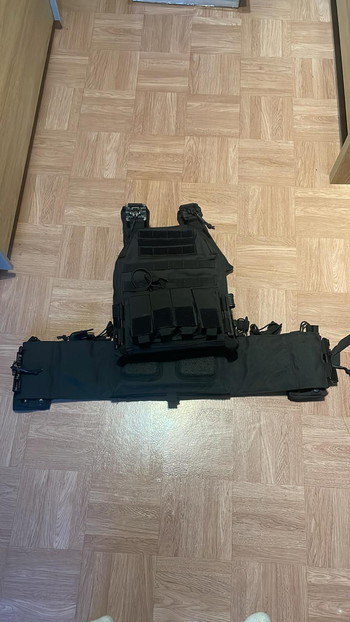 Afbeelding 2 van Volledige Airsoft Kledingset, Zwarte Camo