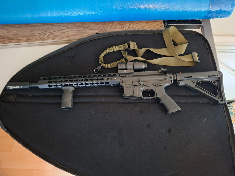 Imagen 1 de M4 en plate carrier.