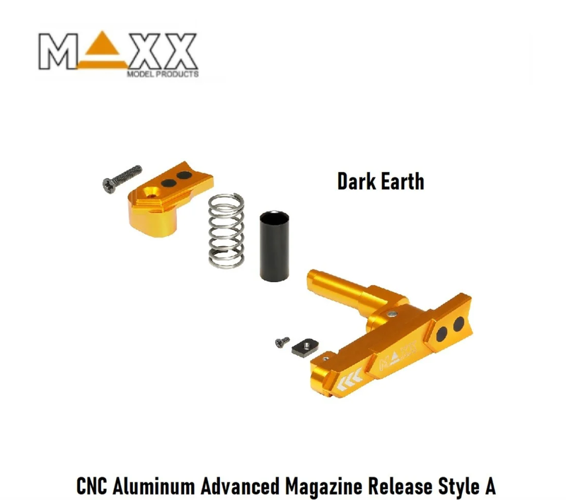 Afbeelding 1 van MaxxModel CNC M4 Mag release Gold