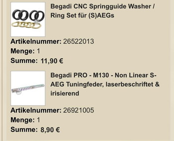 Bild 5 für Aug JG S77 A3 Begadi upgrade gen. 2