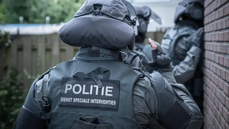 Afbeelding 1 van Rug/borst en helm embleem velcro (DSI, NL, Politie, Verzamel item)