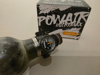 Image 2 for Hpa bottle 0.25L kevlar Armotech 4500psi met regulator