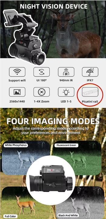 Afbeelding 5 van Binock NVG50 - Digital Night Vision