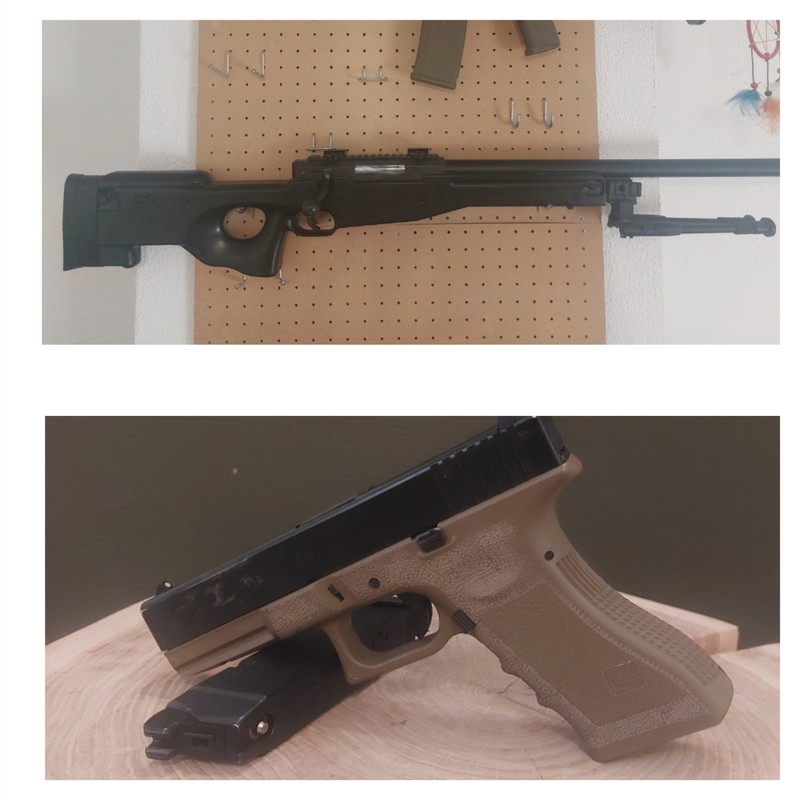 Image 1 for Defecte gbb glock 17 en l96 sniper