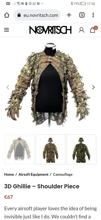 Afbeelding 2 van Novritsch ghillie