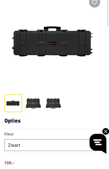 Afbeelding 5 van Wapen koffer L Wave foam Nuprol NIEUWE STAAT