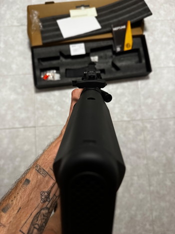 Image 4 for ROSSI MK18 NEPTUNE 9 MARSOC NEGRA MAPLE LEAF con UPGRADE GATILLO ELECTRONICO ÓPTICO