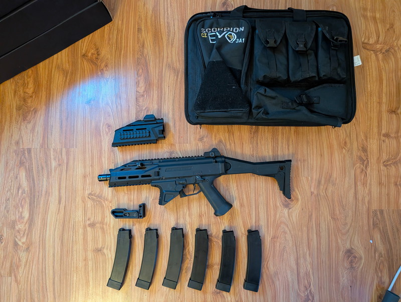 Imagen 1 de Tuning CQB ASG Scorpion Evo 3A1 Full Kit